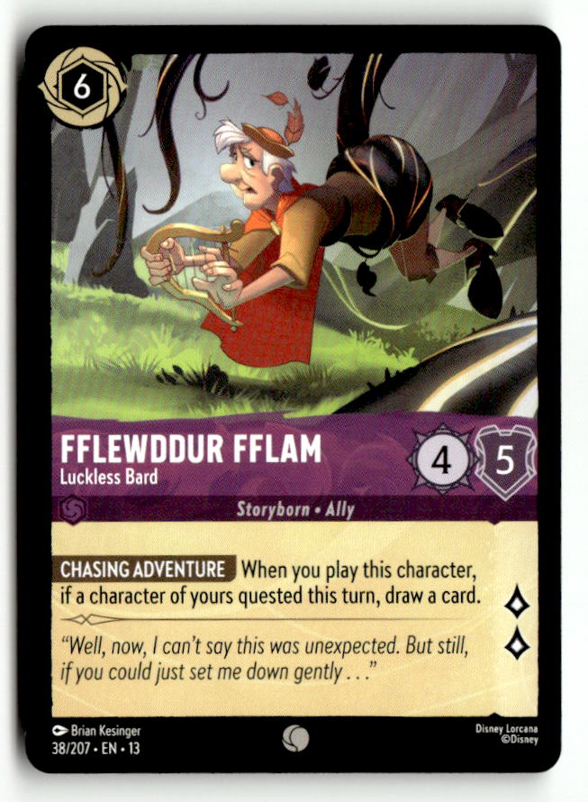 Fflewddur Fflam - Luckless Bard