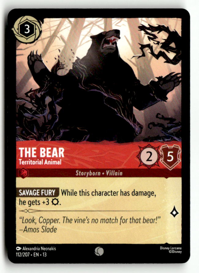 The Bear - Territorial Animal