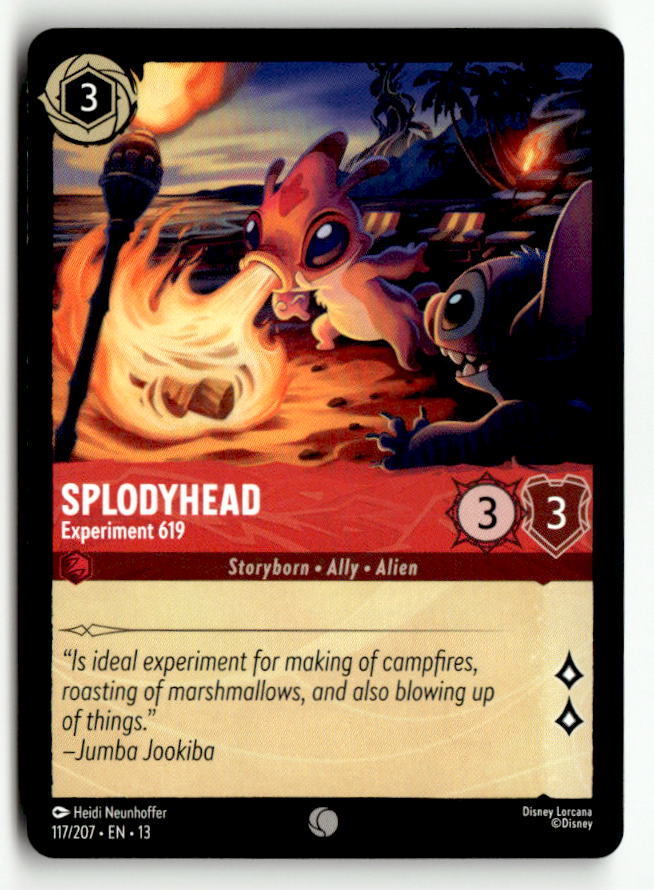 Splodyhead - Experiment 619 | Near Mint / English / Normal