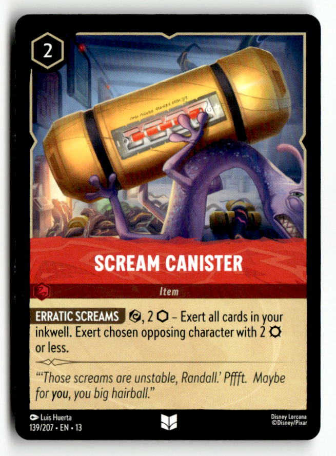 Scream Canister