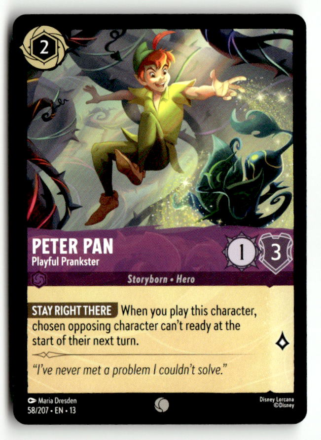 Peter Pan - Playful Prankster