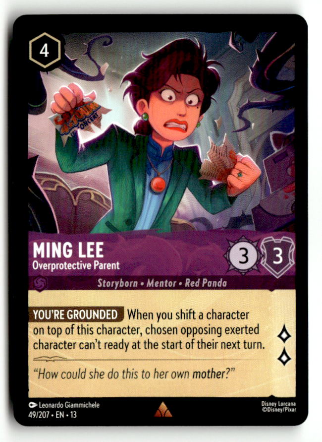 Ming Lee - Overprotective Parent