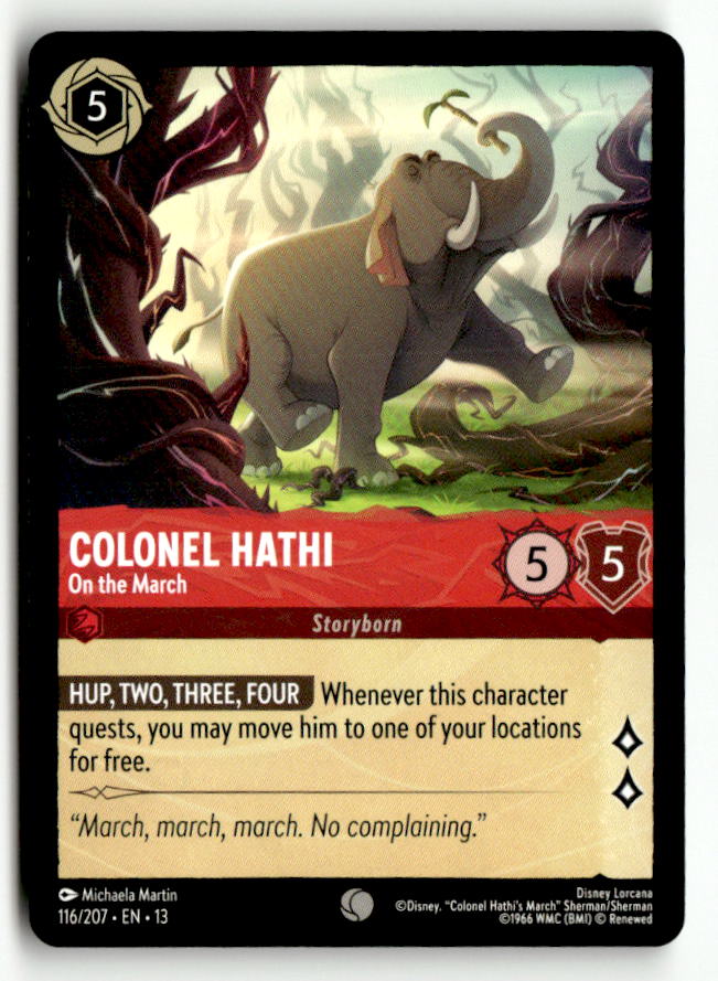 Colonel Hathi - On the March