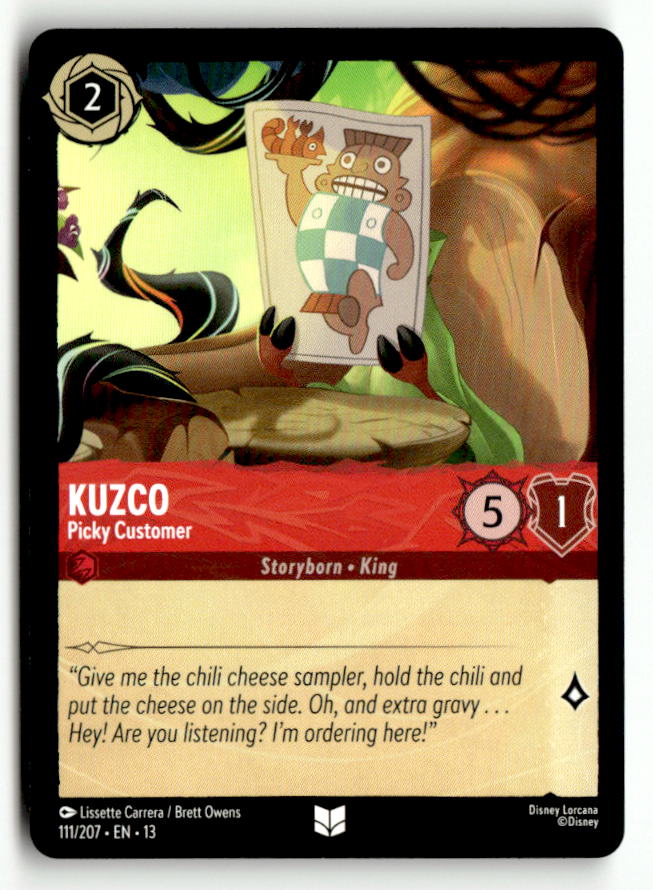Kuzco - Picky Customer