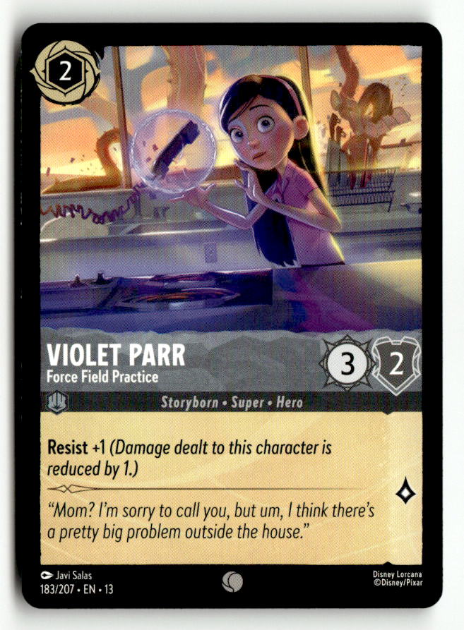 Violet Parr - Force Field Practice