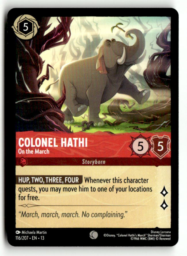 Colonel Hathi - On the March