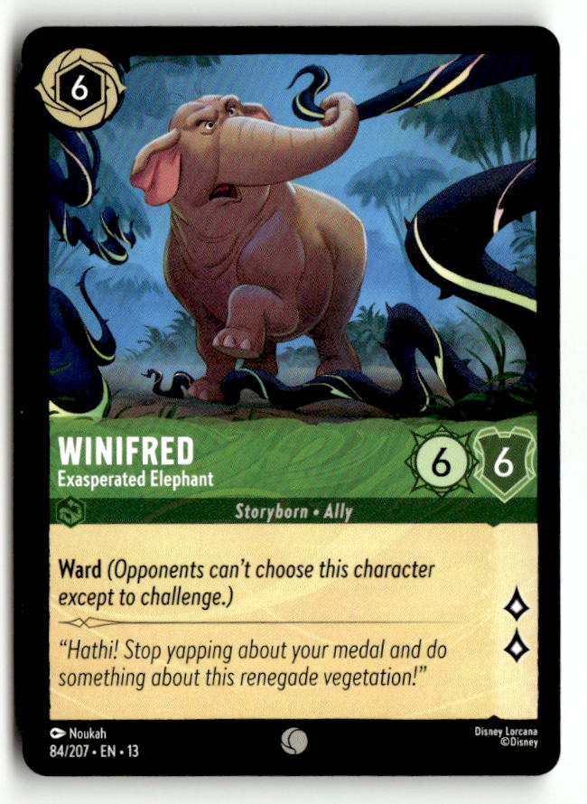 Winifred - Exasperated Elephant
