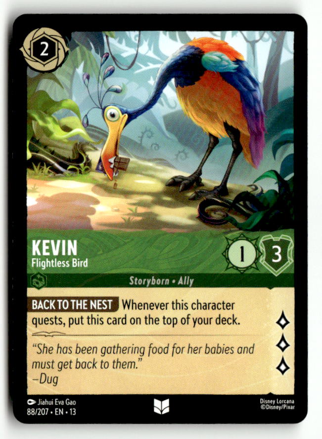 Kevin - Flightless Bird