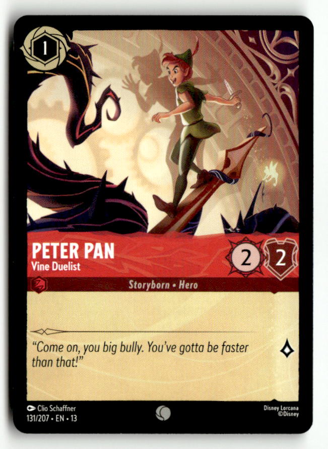 Peter Pan - Vine Duelist | Near Mint / English / Normal