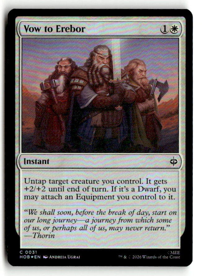 Vow to Erebor