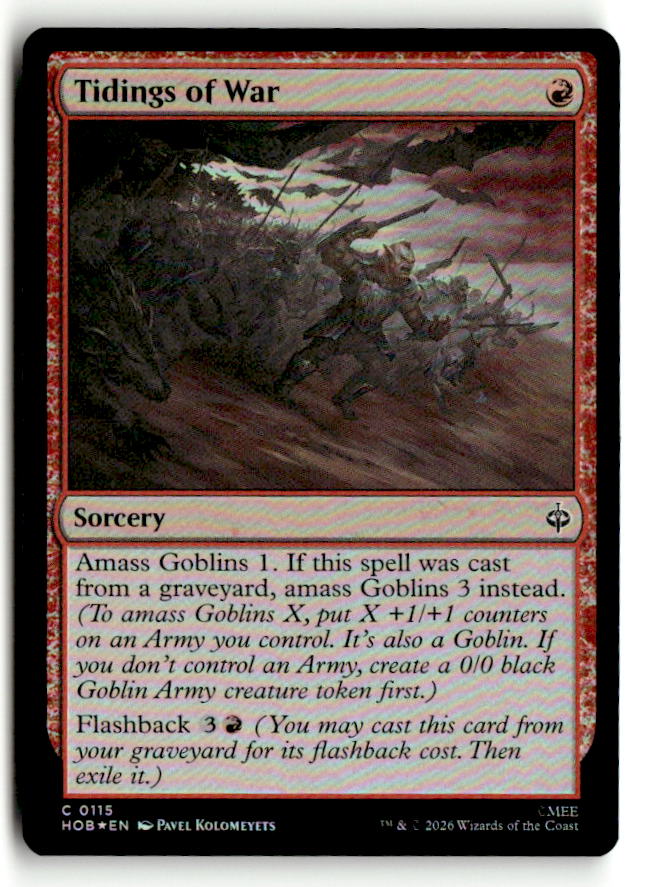Tidings of War
