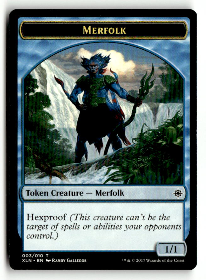 Merfolk Token | Lightly Played / English / Normal