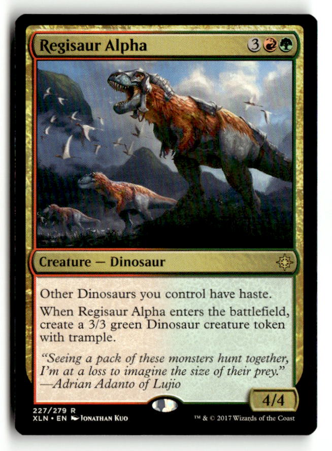 Regisaur Alpha | Lightly Played / English / Normal