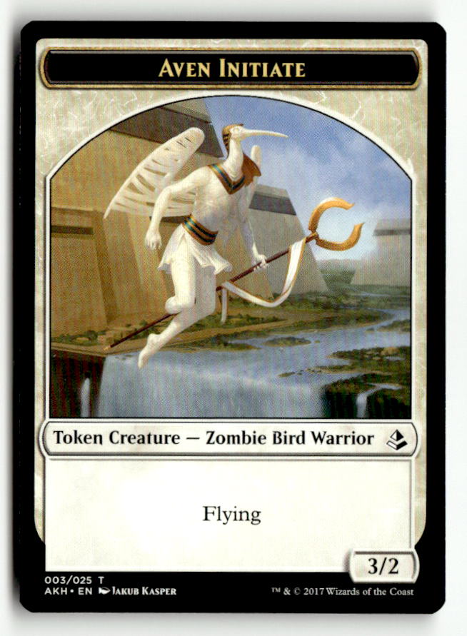 Aven Initiate Token | Lightly Played / English / Normal