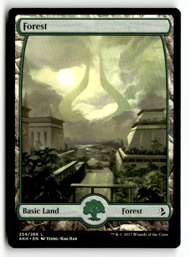 Forest (254) - Full Art | Lightly Played / English / Normal