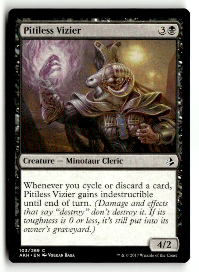 Pitiless Vizier | Lightly Played / English / Normal