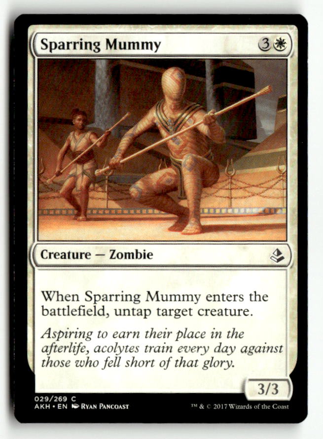Sparring Mummy