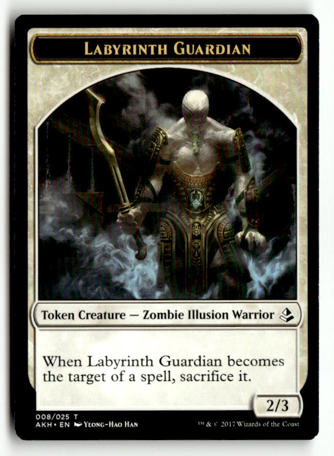 Labyrinth Guardian Token | Lightly Played / English / Normal