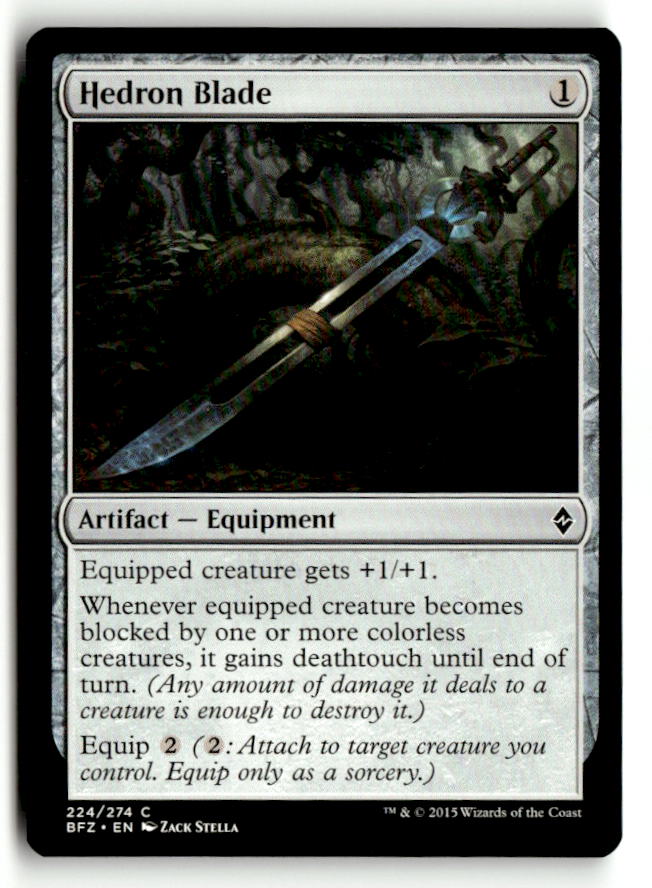 Hedron Blade | Lightly Played / English / Normal