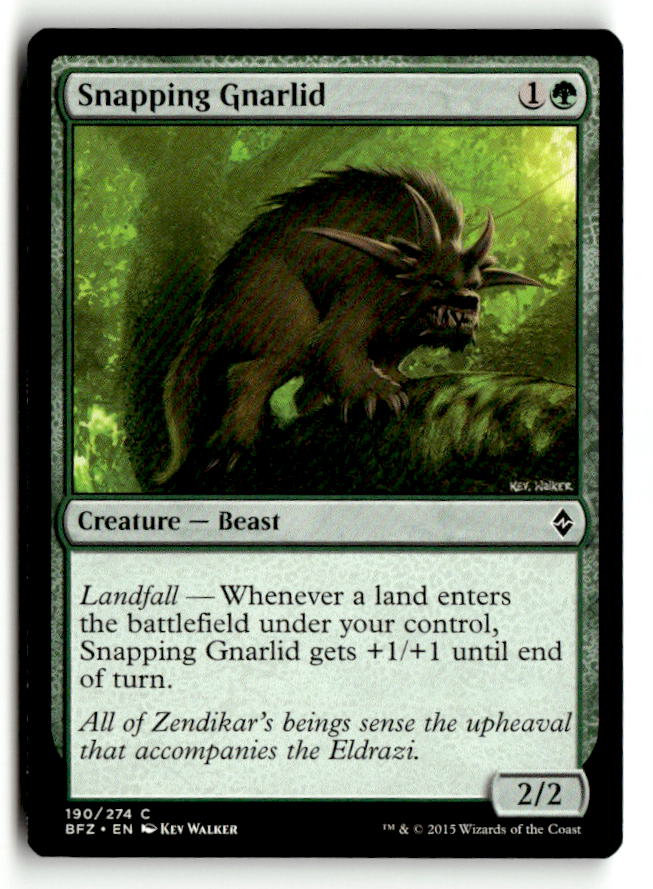 Snapping Gnarlid
