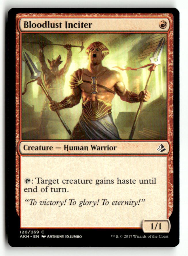 Bloodlust Inciter | Lightly Played / English / Normal