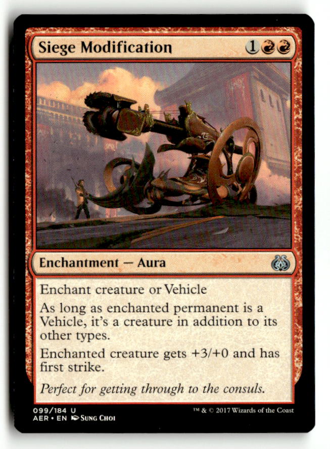 Siege Modification