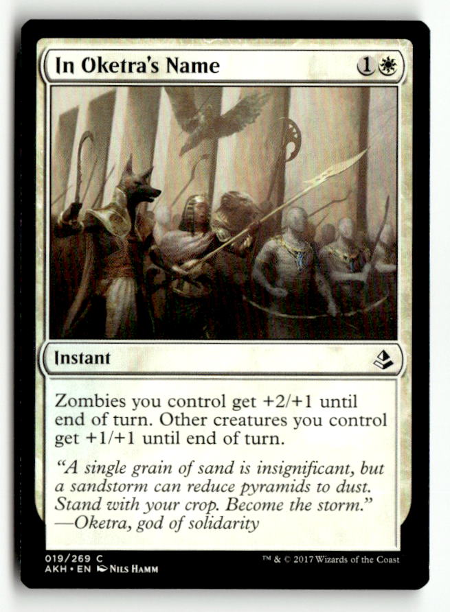 In Oketra's Name | Lightly Played / English / Normal