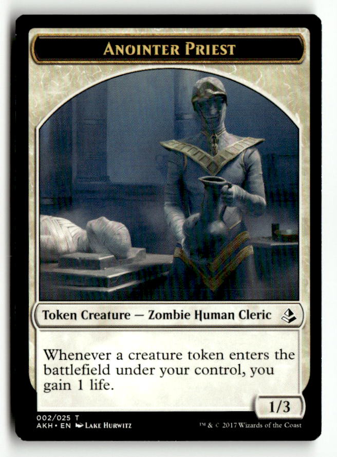 Anointer Priest Token | Lightly Played / English / Normal