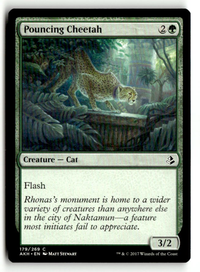 Pouncing Cheetah | Lightly Played / English / Normal