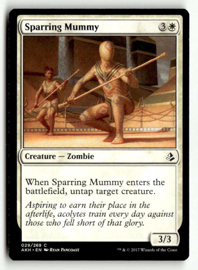 Sparring Mummy