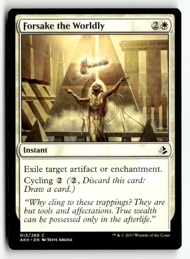 Forsake the Worldly | Lightly Played / English / Normal