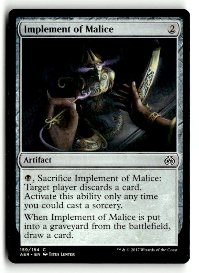 Implement of Malice