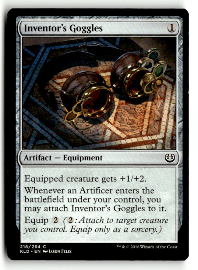 Inventor's Goggles | Lightly Played / English / Normal