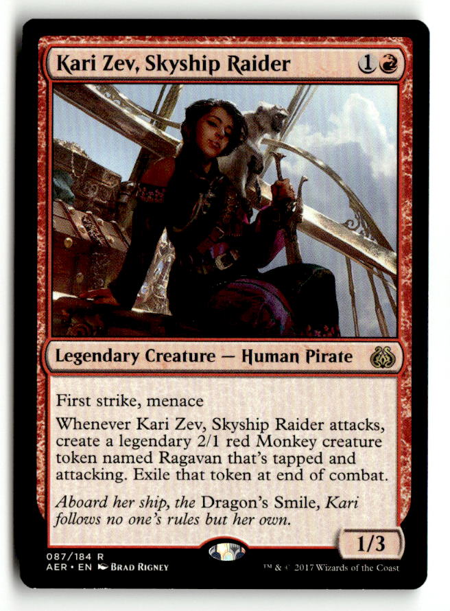 Kari Zev, Skyship Raider | Lightly Played / English / Normal