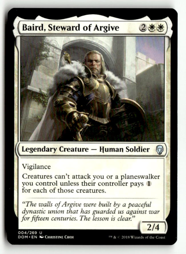 Baird, Steward of Argive