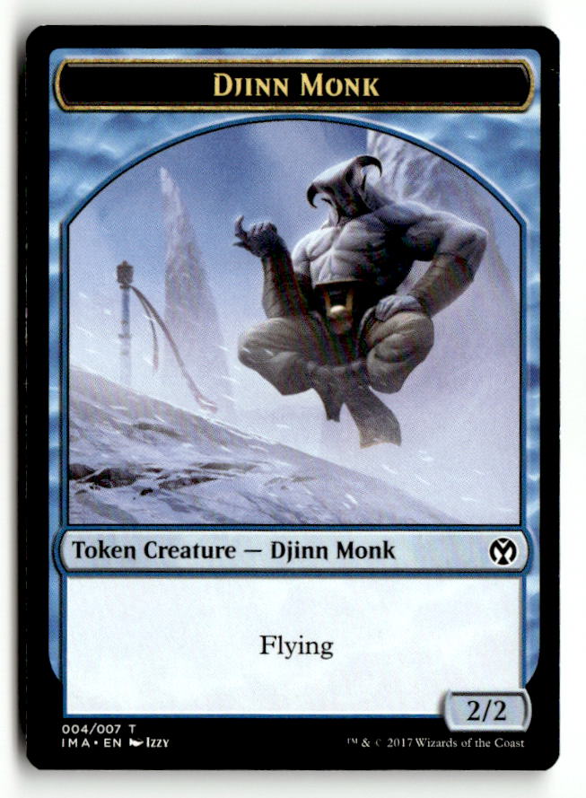 Djinn Monk Token (004)