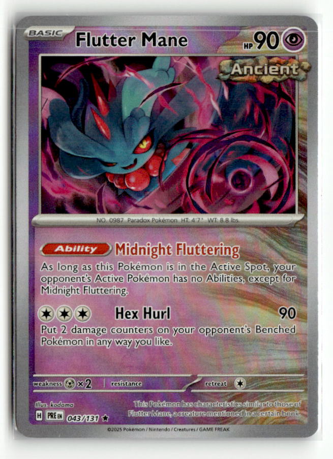 Flutter Mane (Poke Ball Pattern)