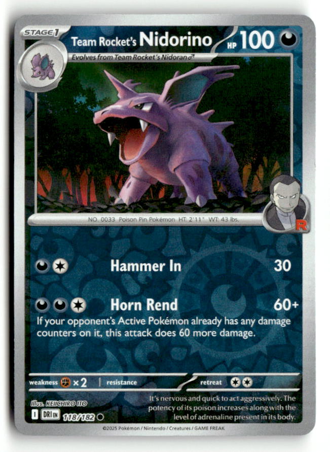 Team Rocket's Nidorino