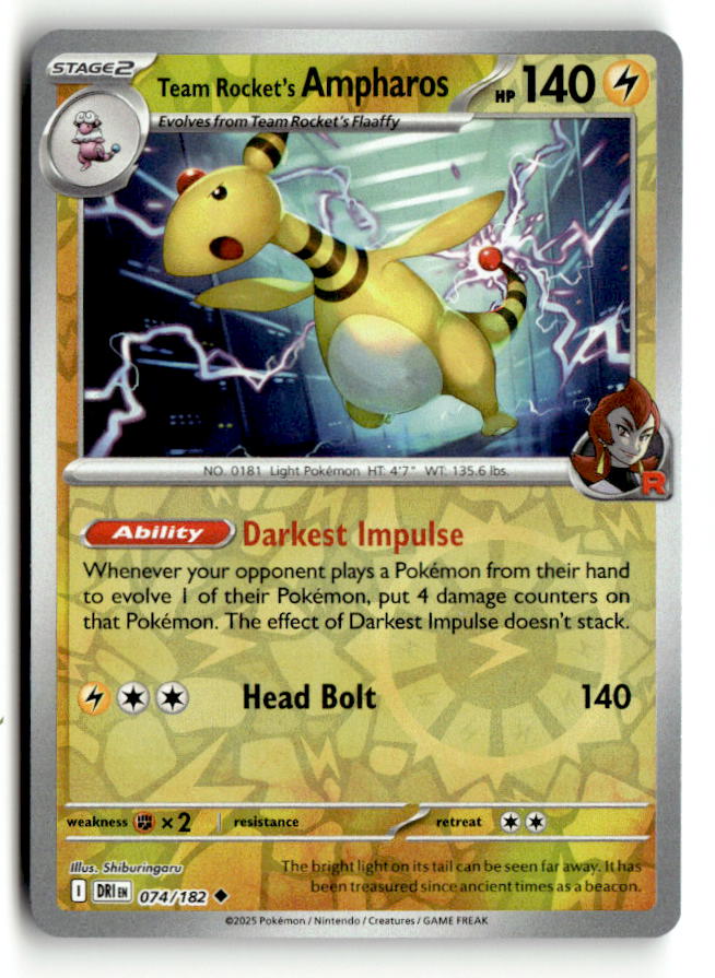 Team Rocket's Ampharos
