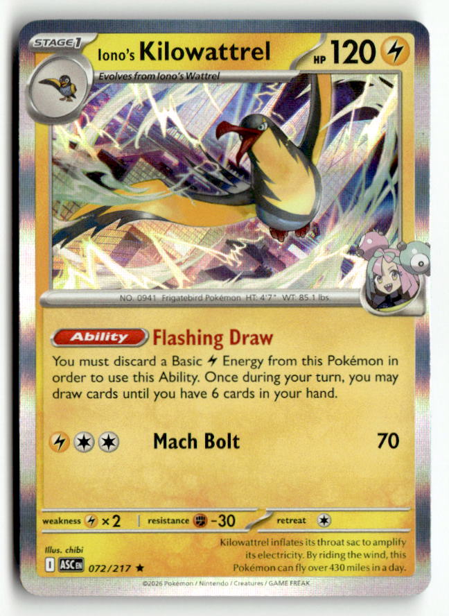 Iono's Kilowattrel