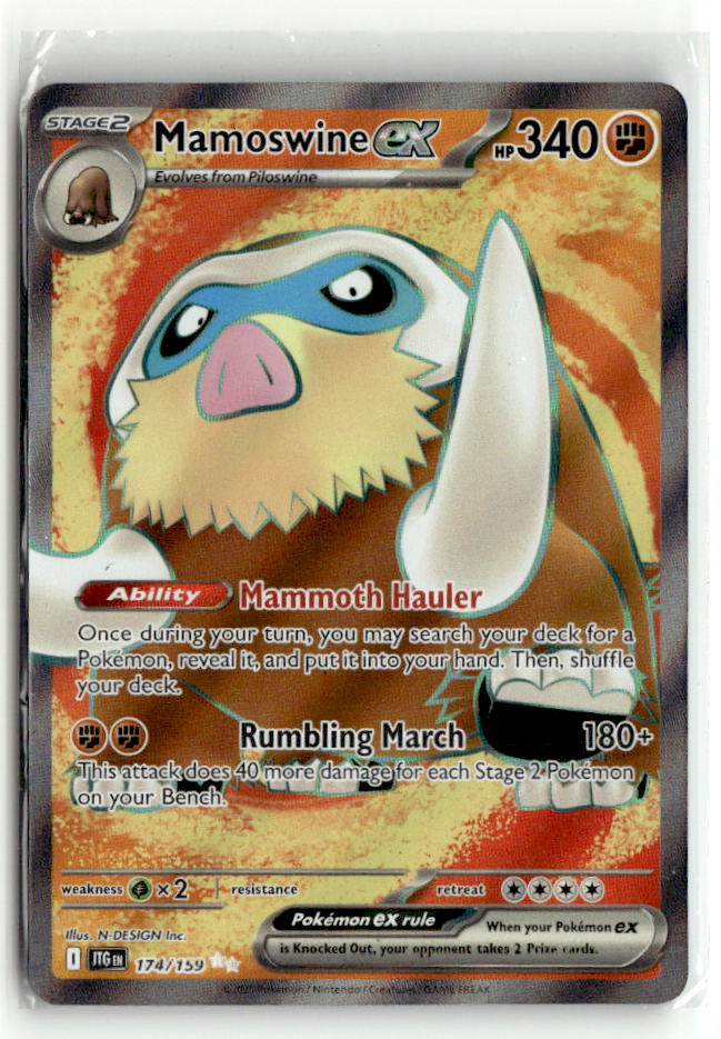 Mamoswine ex - 174/159 | Near Mint / English / Holofoil