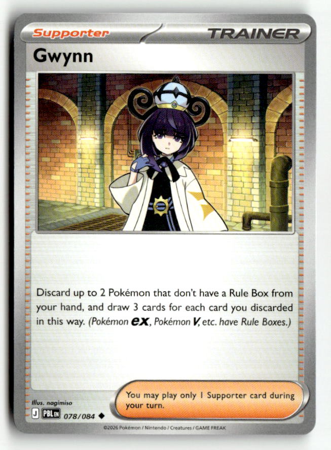 Gwynn - 078/084 | Near Mint / English / Normal