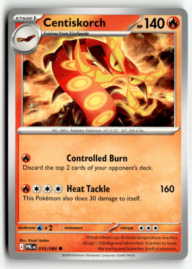 Centiskorch | Near Mint / English / Normal