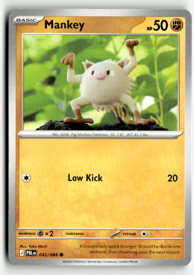 Mankey | Near Mint / English / Normal
