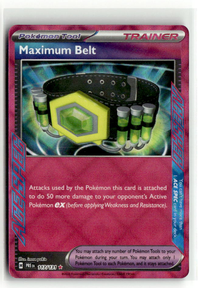 Maximum Belt