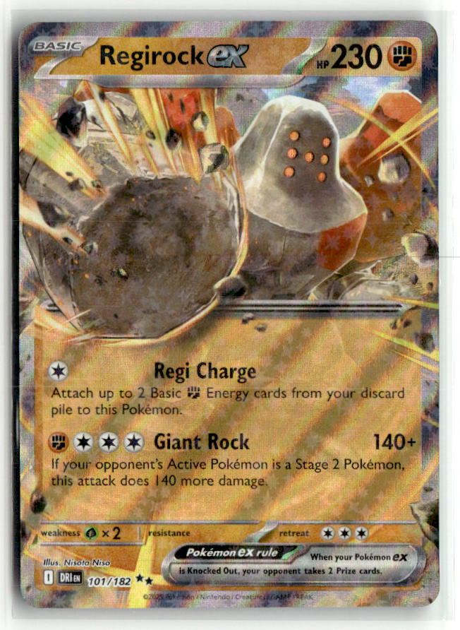 Regirock ex - 101/182