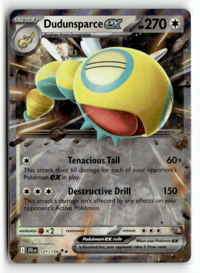Dudunsparce ex - 121/159