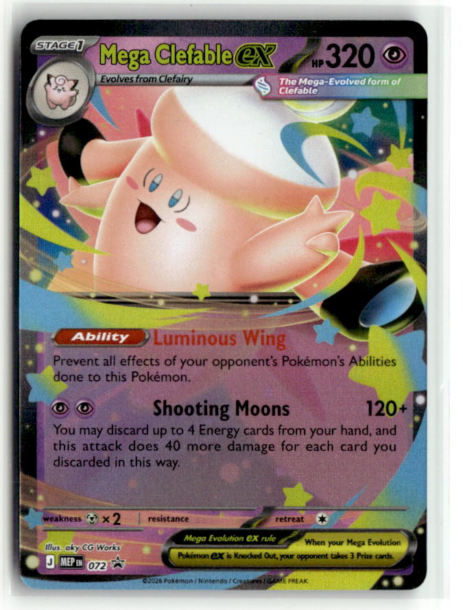 Mega Clefable ex - 072