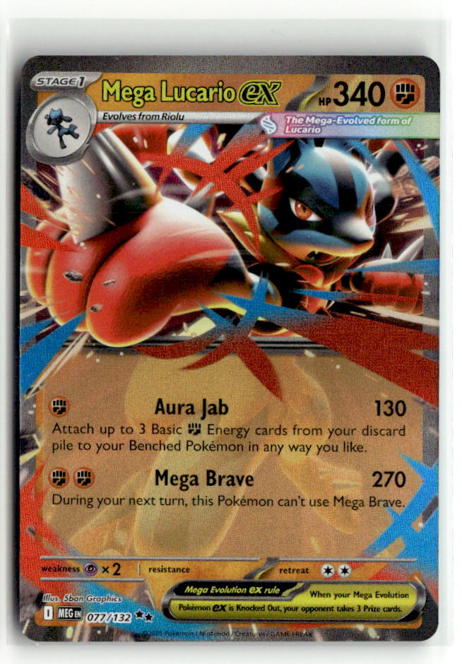 Mega Lucario ex - 077/132