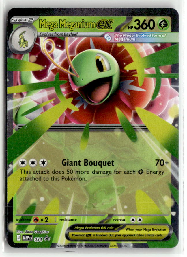 Mega Meganium ex - 034
